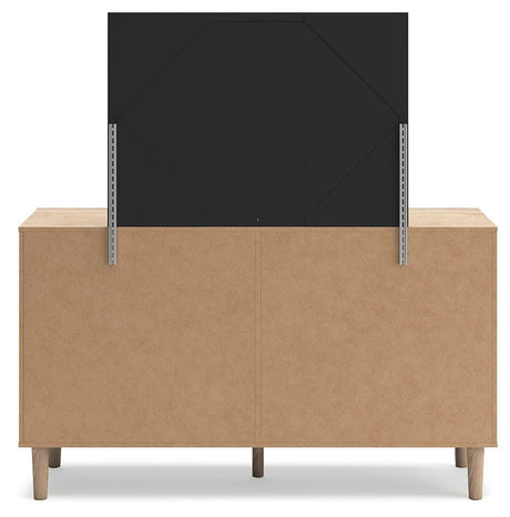 Cielden Two-tone Panel Bedroom Set view 17