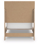 Cielden Two-tone Twin Panel Bed
