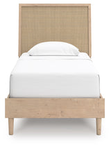 Cielden Two-tone Twin Panel Bed