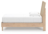 Cielden Two-tone Twin Panel Bed