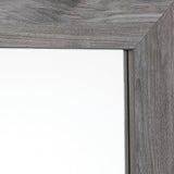 Bronyan Dark Gray Panel Bedroom Set finish detail