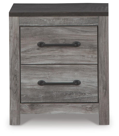 Bronyan Dark Gray Panel Bedroom Set view 18