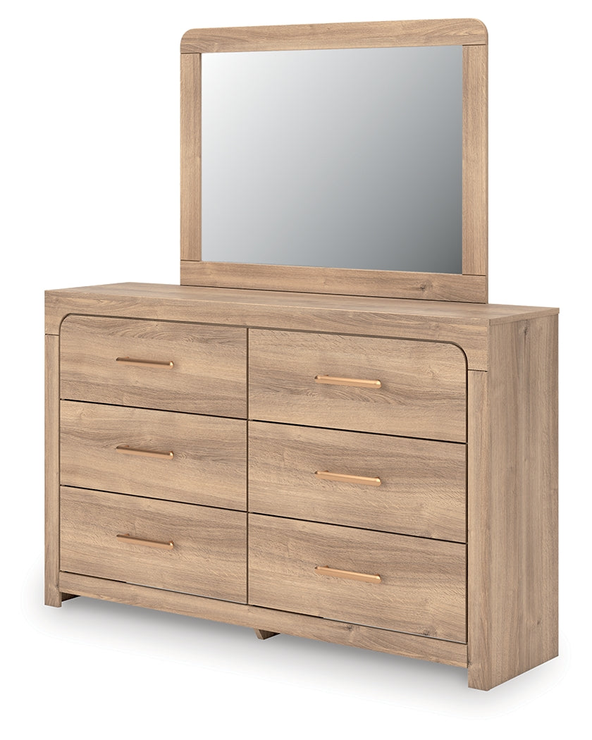 Kinlanni Tan Dresser and Mirror