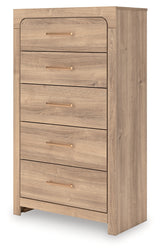 Kinlanni Tan Chest of Drawers