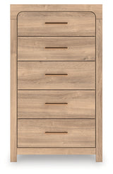 Kinlanni Tan Chest of Drawers