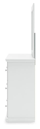 Bostwick White Shoals Panel Bedroom Set view 8