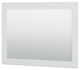 Bostwick Shoals White Bedroom Mirror