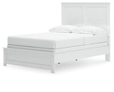 Bostwick Shoals White Full Panel Bed