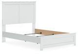 Bostwick Shoals White Full Panel Bed