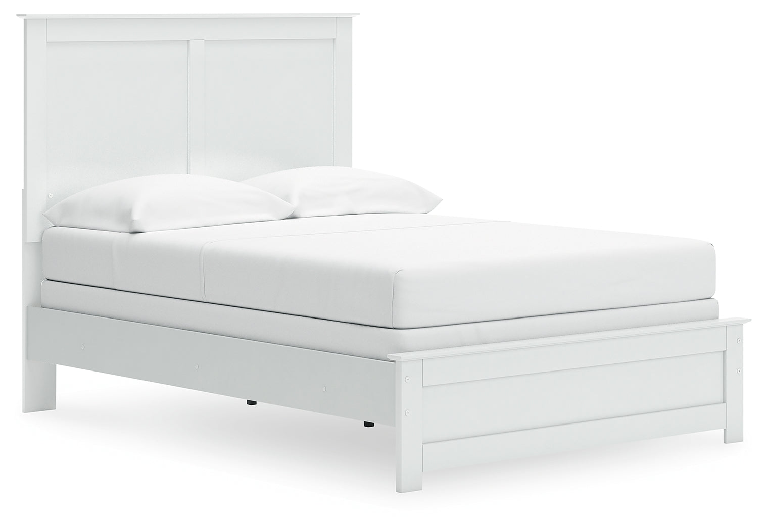 Bostwick Shoals White Full Panel Bed