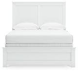 Bostwick Shoals White Full Panel Bed