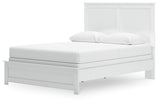 Bostwick White Shoals Panel Bedroom Set angled view