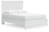 Bostwick Shoals White Queen Panel Bed