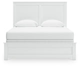 Bostwick Shoals White Queen Panel Bed