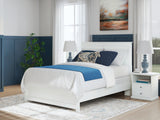 Bostwick Shoals White Queen Panel Bed