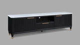 Kara Black TV Stand