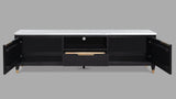 Kara Black TV Stand