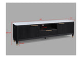 Kara Black TV Stand