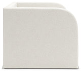 Arloster Tan/White Full Upholstered Day Bed with Storage