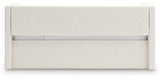 Arloster Tan/White Twin Upholstered Day Bed