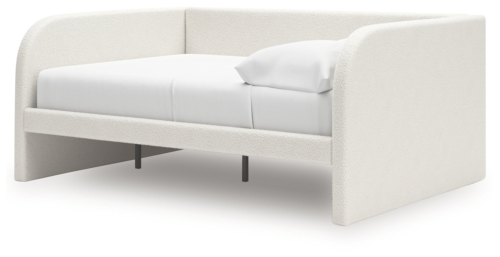 Arloster Tan/White Full Upholstered Day Bed