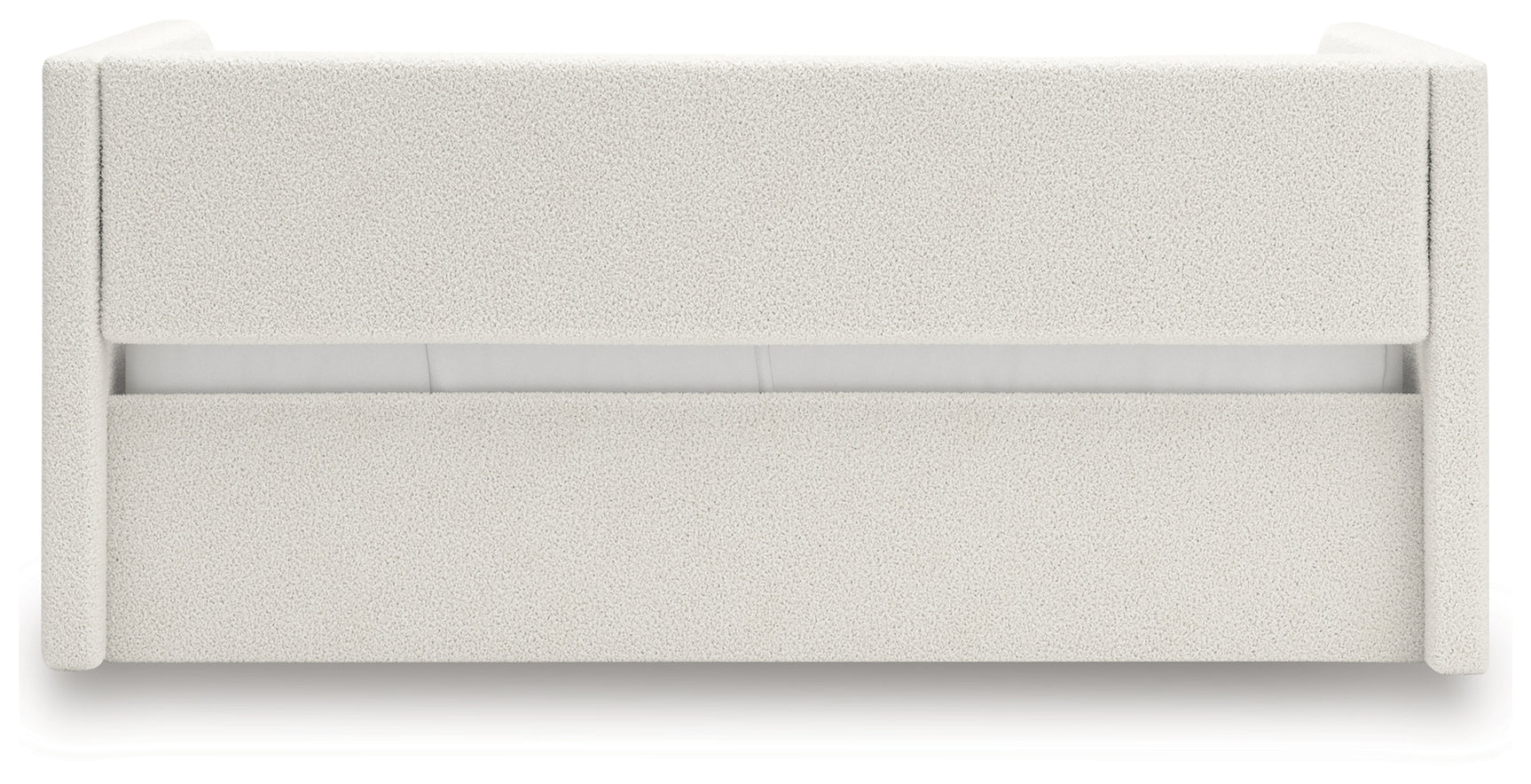 Arloster Tan/White Full Upholstered Day Bed