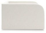 Arloster Tan/White Full Upholstered Day Bed