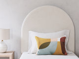Arloster Tan/White Twin Upholstered Panel Bed with Storage