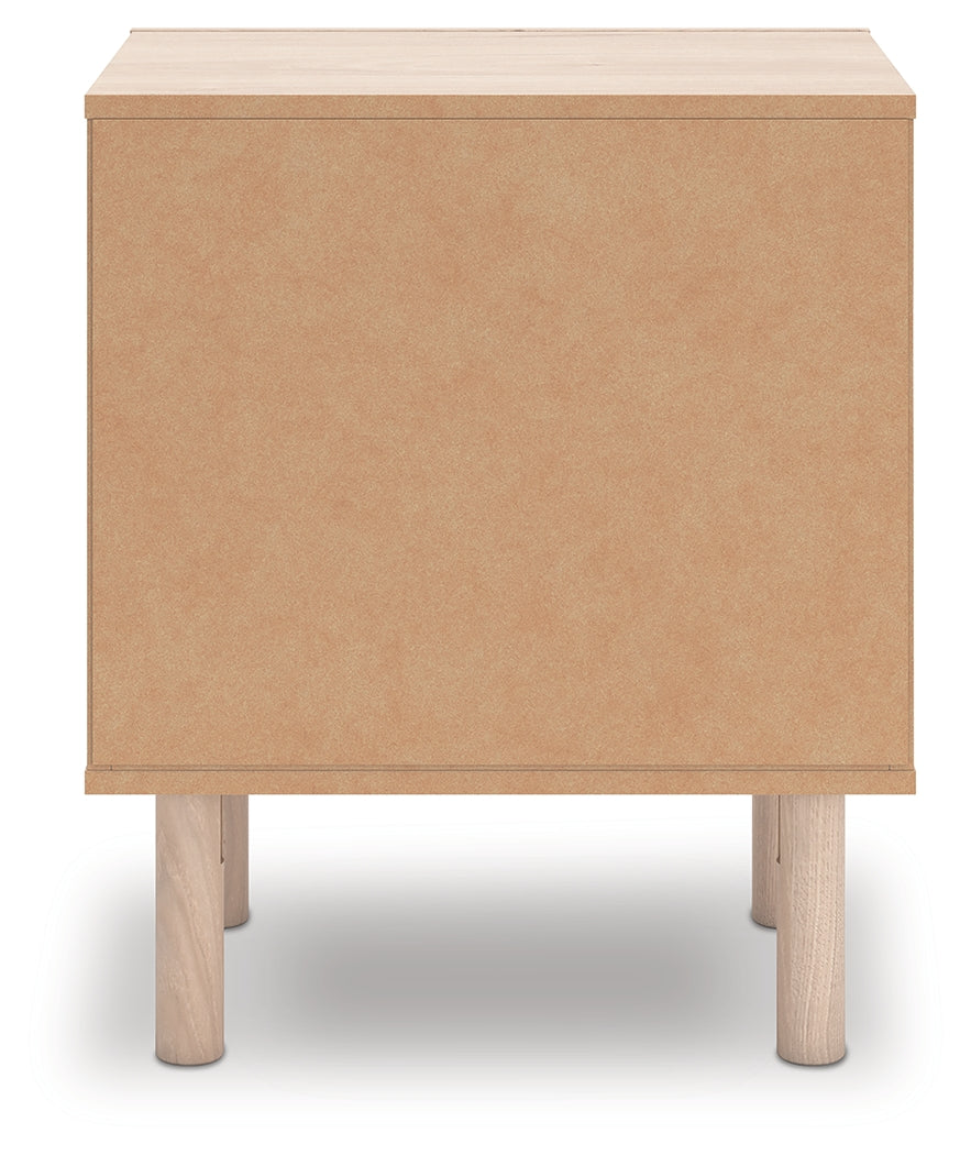 Arloster Tan Nightstand