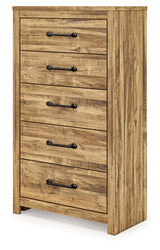 Maystonna Brown Chest of Drawers