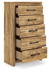 Maystonna Brown Chest of Drawers