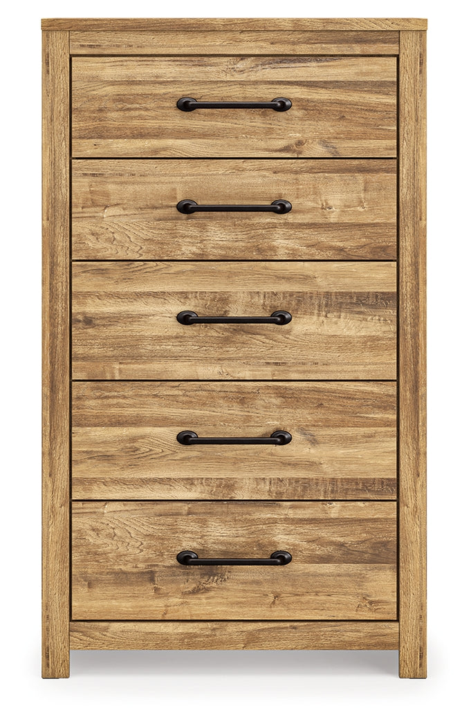 Maystonna Brown Chest of Drawers