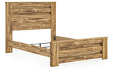 Maystonna Brown Queen Panel Bed