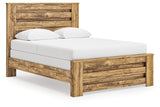 Maystonna Brown Queen Panel Bed