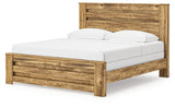 Maystonna Brown King Panel Bed