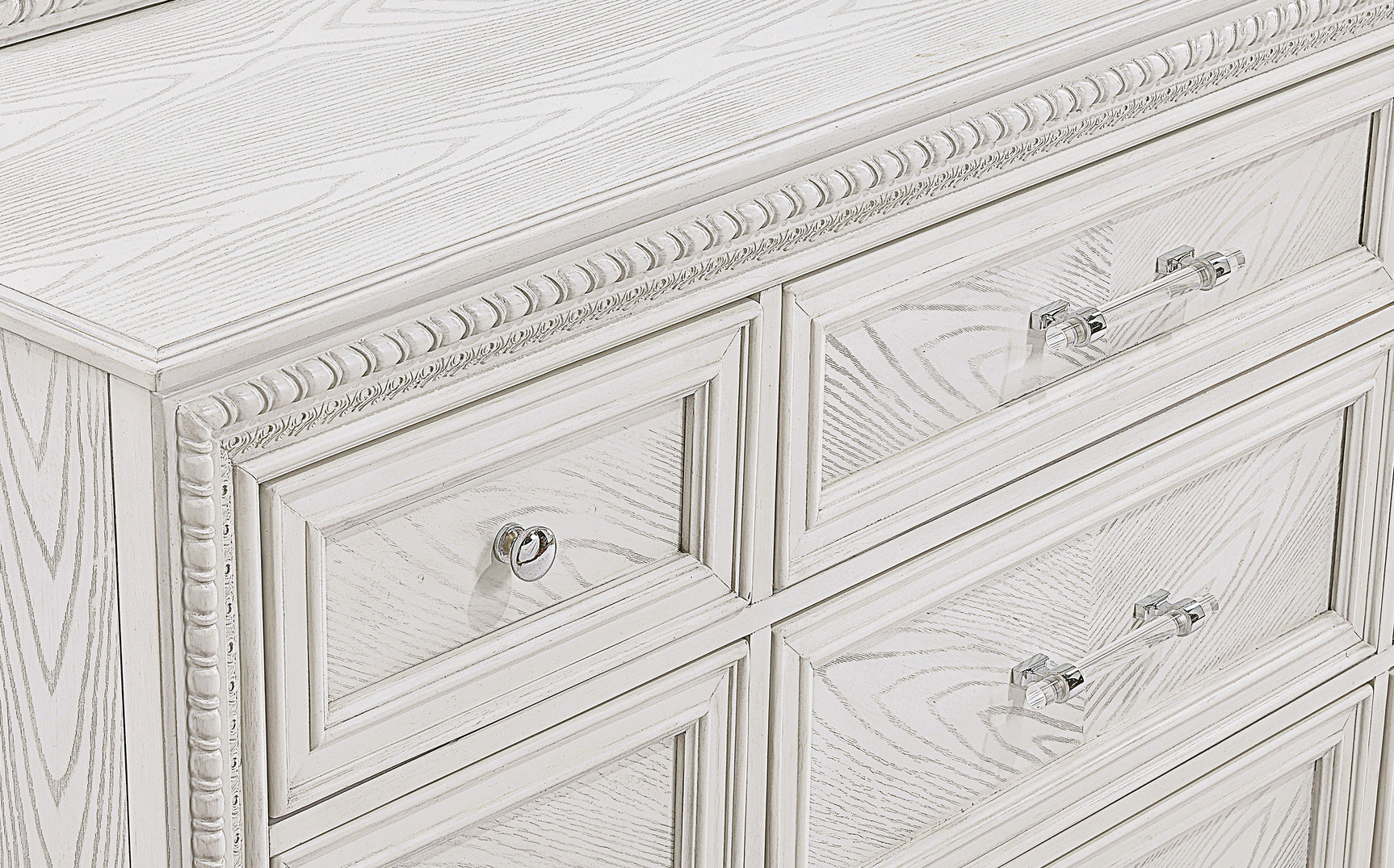 Alexandria White Panel Bedroom Set