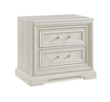 Alexandria Cream 2 Drawers Nightstand