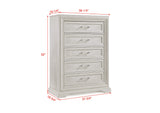 Alexandria White Panel Bedroom Set