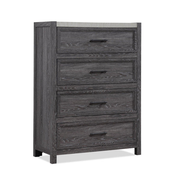 Madsen Gray 5 Drawers Chest