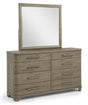 Veranda Gray Dresser and Mirror from Ella Furniture