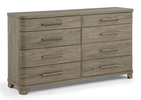 Veranda Gray Upholstered Panel Bedroom Set view 8