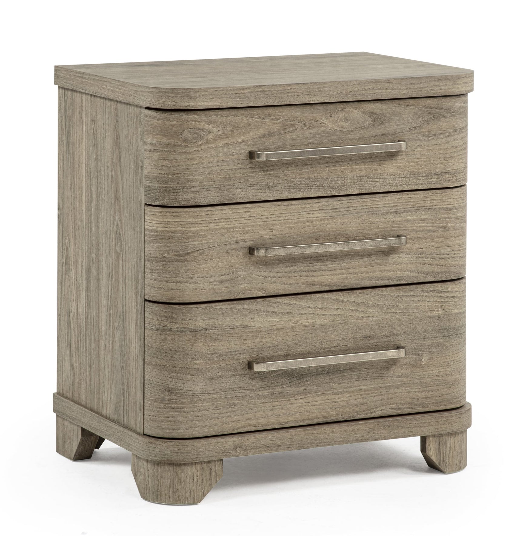 Veranda Gray Nightstand With Kenlin Glide from Ella Furniture