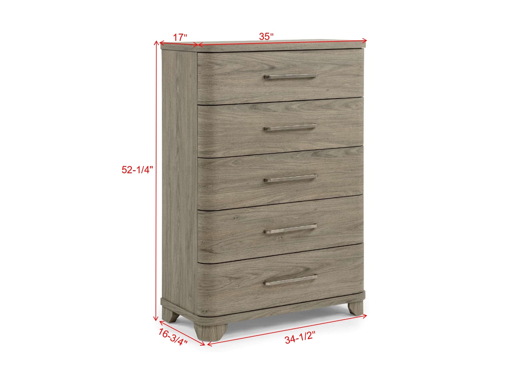Veranda Gray Upholstered Panel Bedroom Set view 14