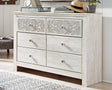 Paxberry Whitewash Dresser - Ella Furniture