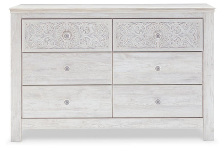 Paxberry Whitewash Dresser view 4