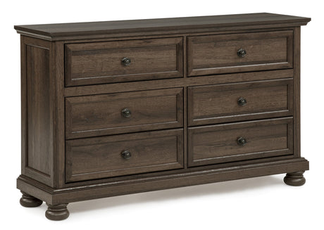 Claribelle Brown Dresser and Mirror view 3