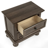 Claribelle Brown Nightstand With Kenlin Glide view 2