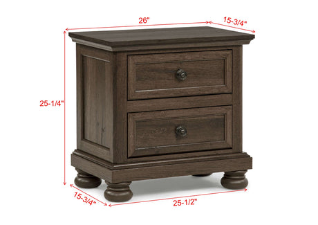 Claribelle Brown Storage Platform Sleigh Bedroom Set view 13