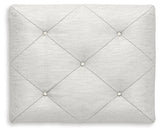 Kozlani White Vanity Stool