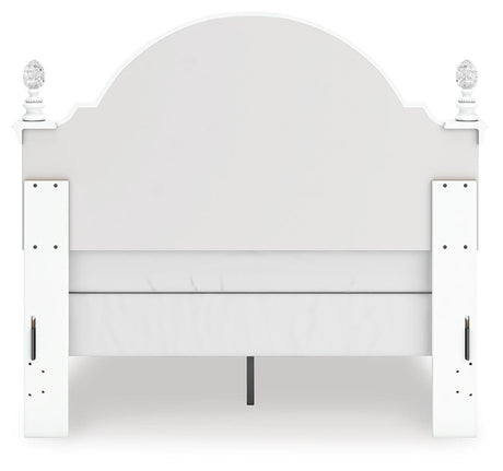 Kozlani White Upholstered Panel Bedroom Set view 7